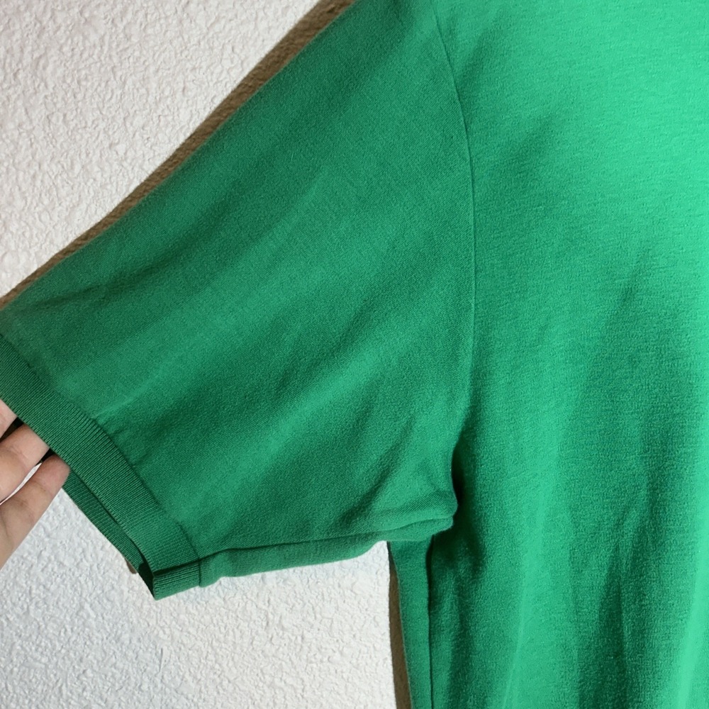 Polo By Ralph Lauren Polo Kelly Green With Blue Pony 100% Cotton Large - Picture 5 of 8